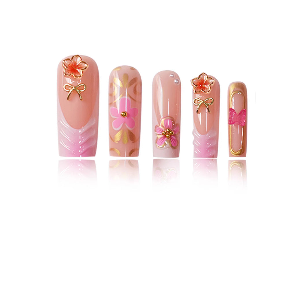 Dekoratives Künstliches Nagelset Brehn