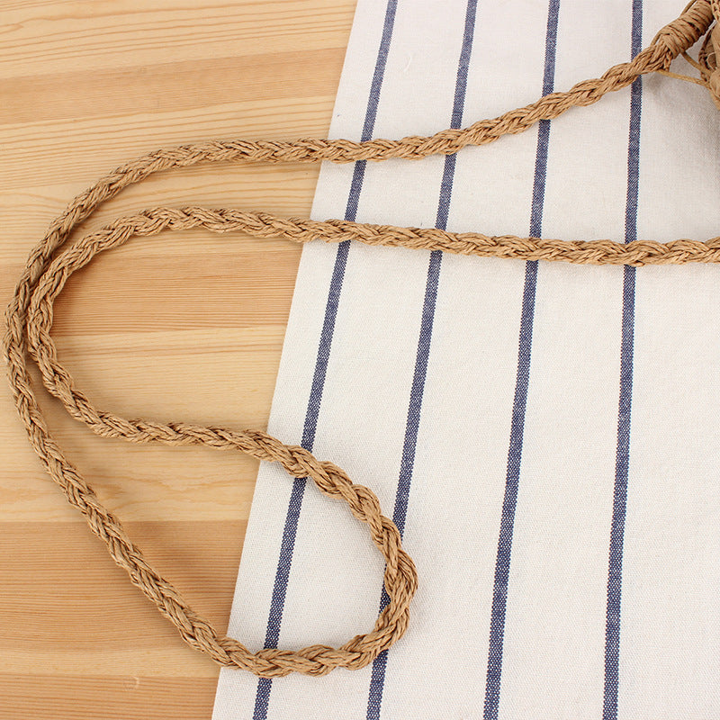Runde Korbtasche mit Unverwechselbarem Design Brehn