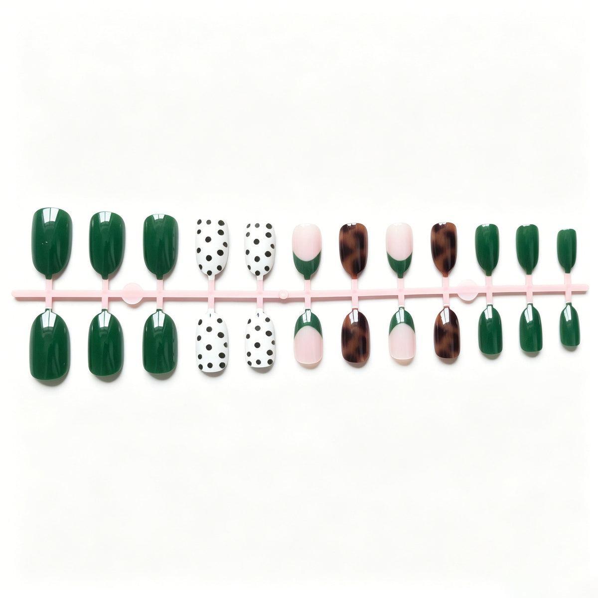 Künstlerisches Nail Art Set mit gemischten Designs