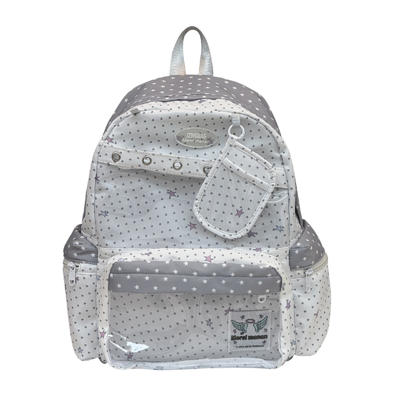 Spaß Stern Druck Rucksack