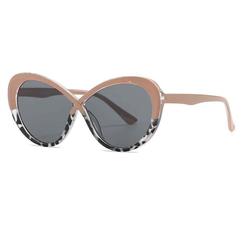 Damen Cat-Eye Sonnenbrille mit verspiegelten Gläsern Brehn