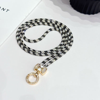 Elegante Strass-Brillen Kette Brehn