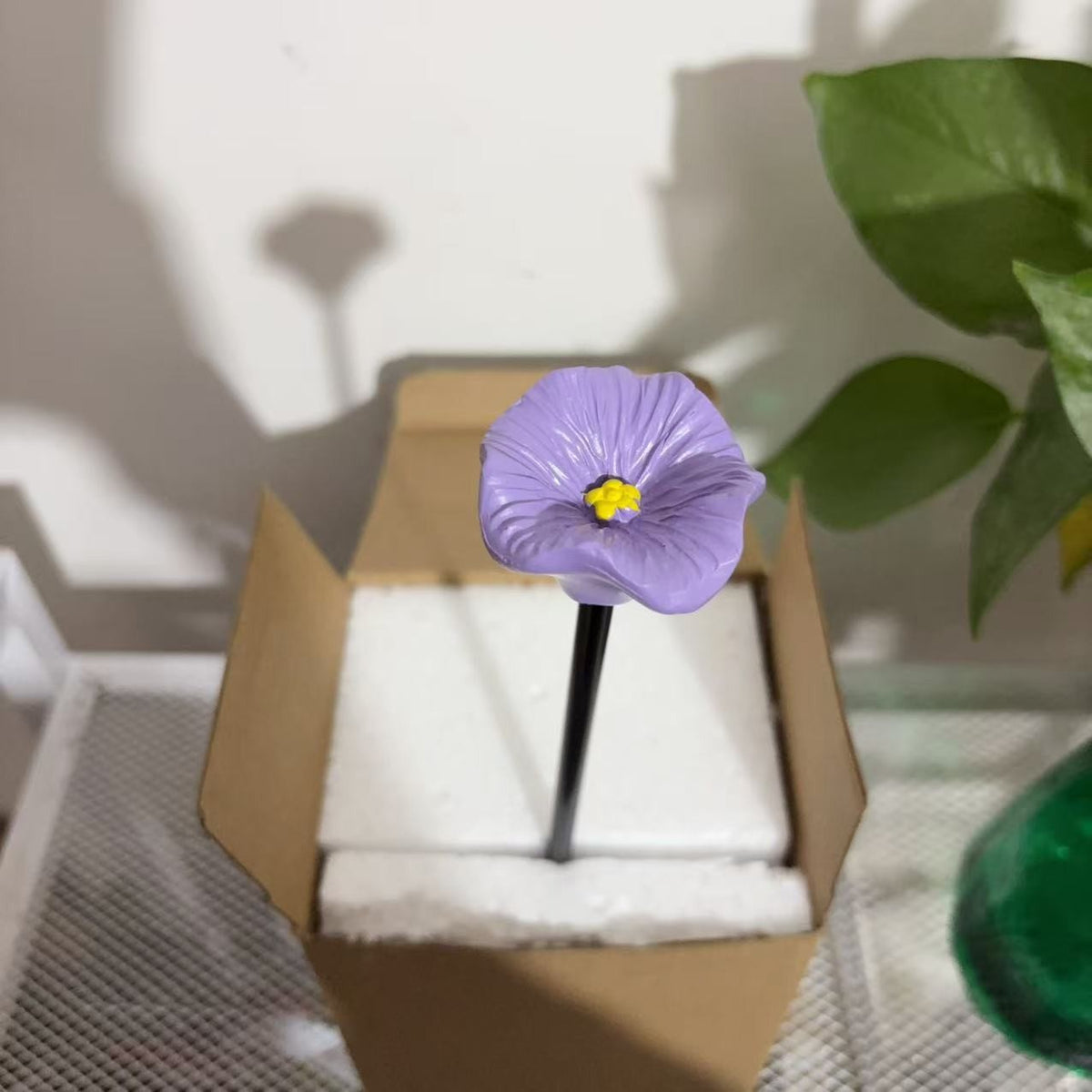 Dekorative Blume aus hochwertigem Kunststoff Brehn
