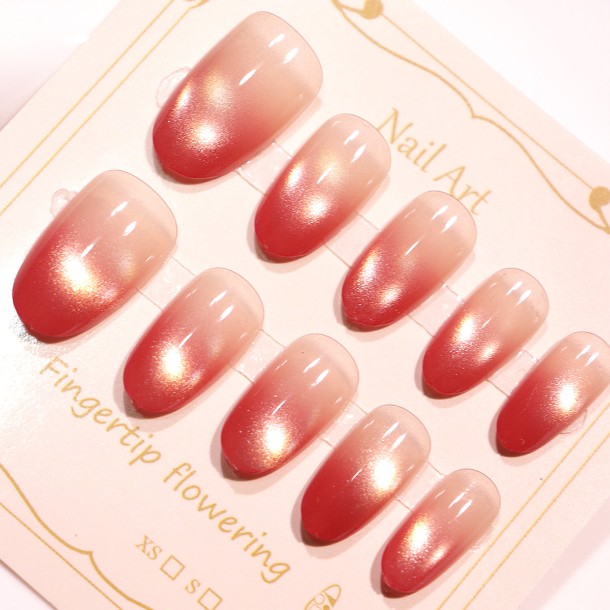 Ombre Gradient Press-On Nail Tips Brehn