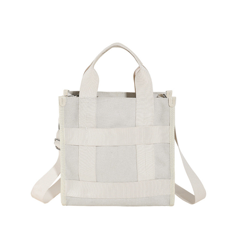 Vielseitige Canvas Schultertasche Brehn