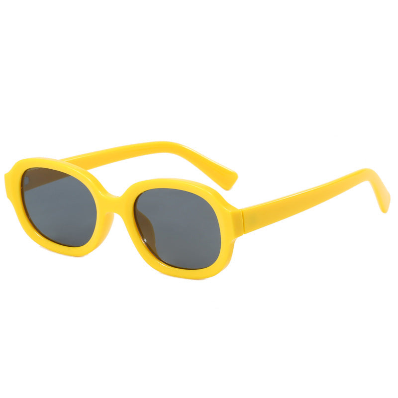 Damen modische Geometrische Sonnenbrille mit UV-Schutz Brehn