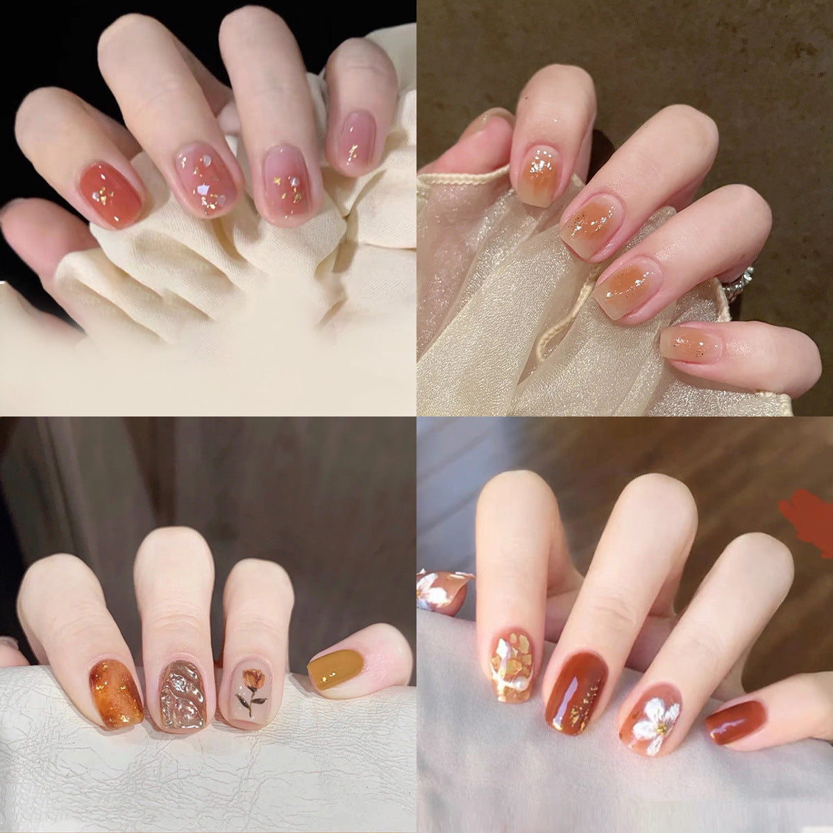 Kunstvolle Nagelverzierung mit Glitzerdetails Brehn
