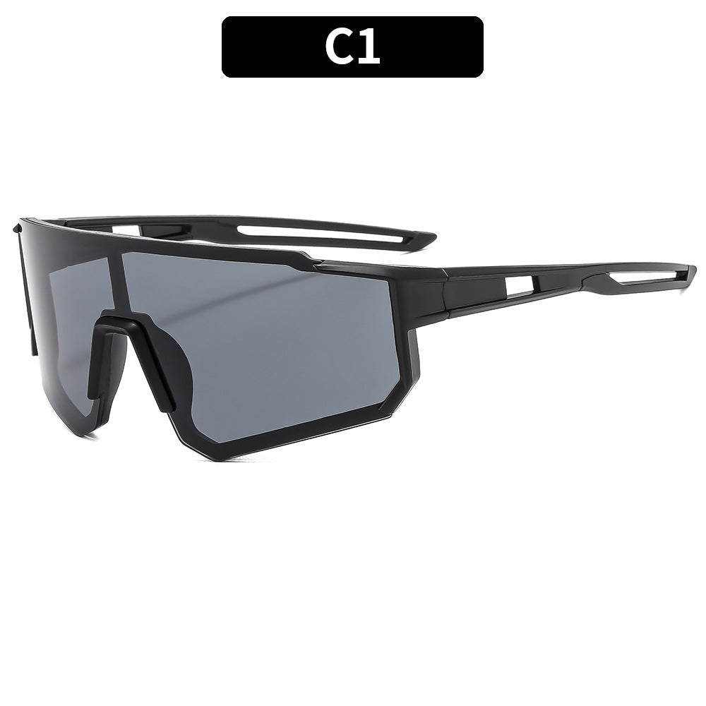 Sportliche Shield Sonnenbrille