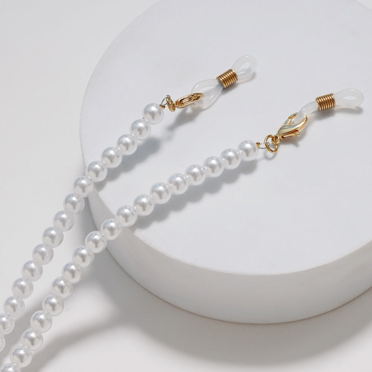 Elegante Perlen Brillen Kette Brehn