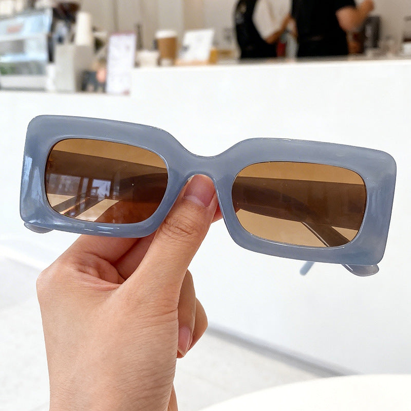 Bold Retro Quadrat Sonnenbrille Brehn