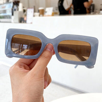 Bold Retro Quadrat Sonnenbrille Brehn