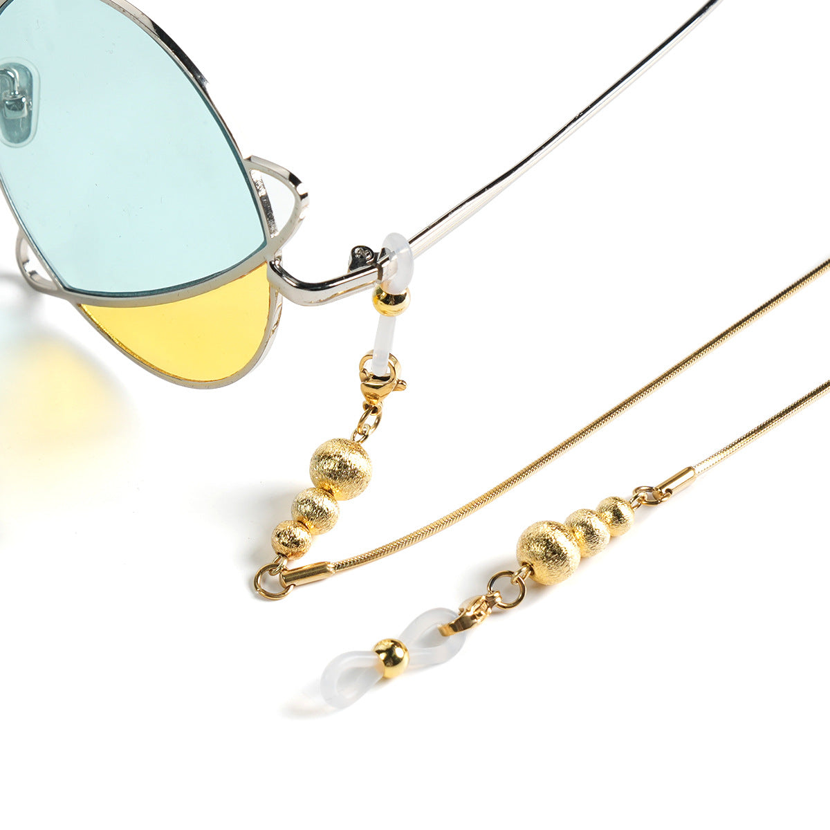 Elegante Metall Sonnenbrillen Kette Brehn