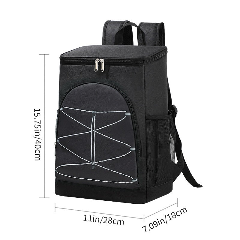Unisex Kühlrucksack mit isolierter Innentasche Brehn