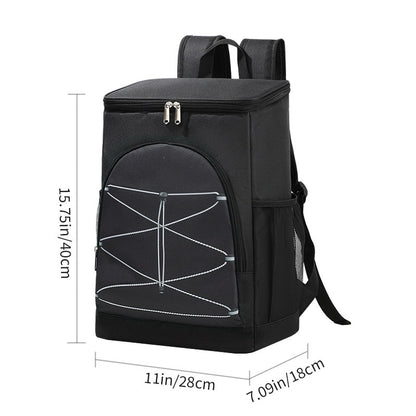 Unisex Kühlrucksack mit isolierter Innentasche Brehn