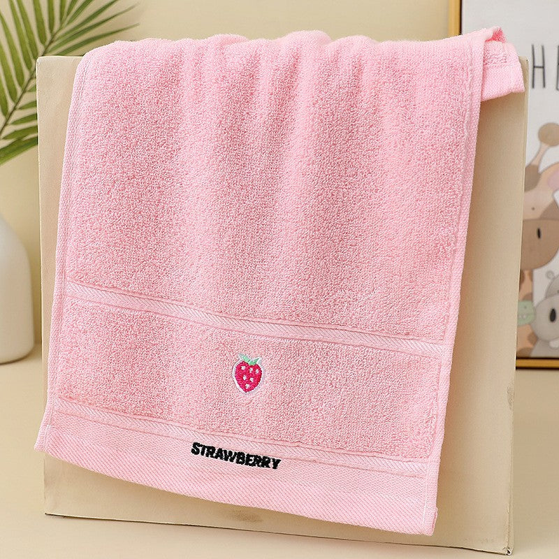 Damen Baumwollhandtuch mit frischem Birnenmotiv Brehn