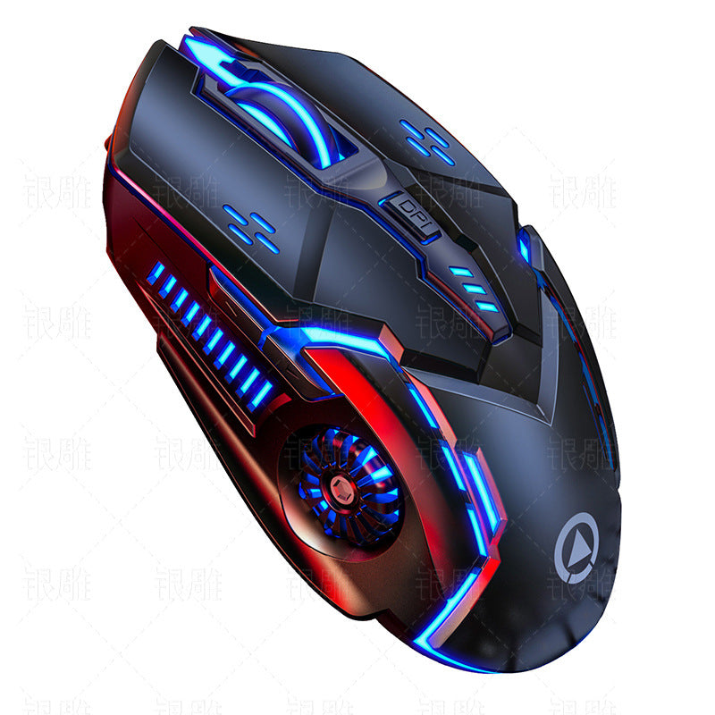 Drahtlose Gaming-Maus mit RGB-Beleuchtung Brehn