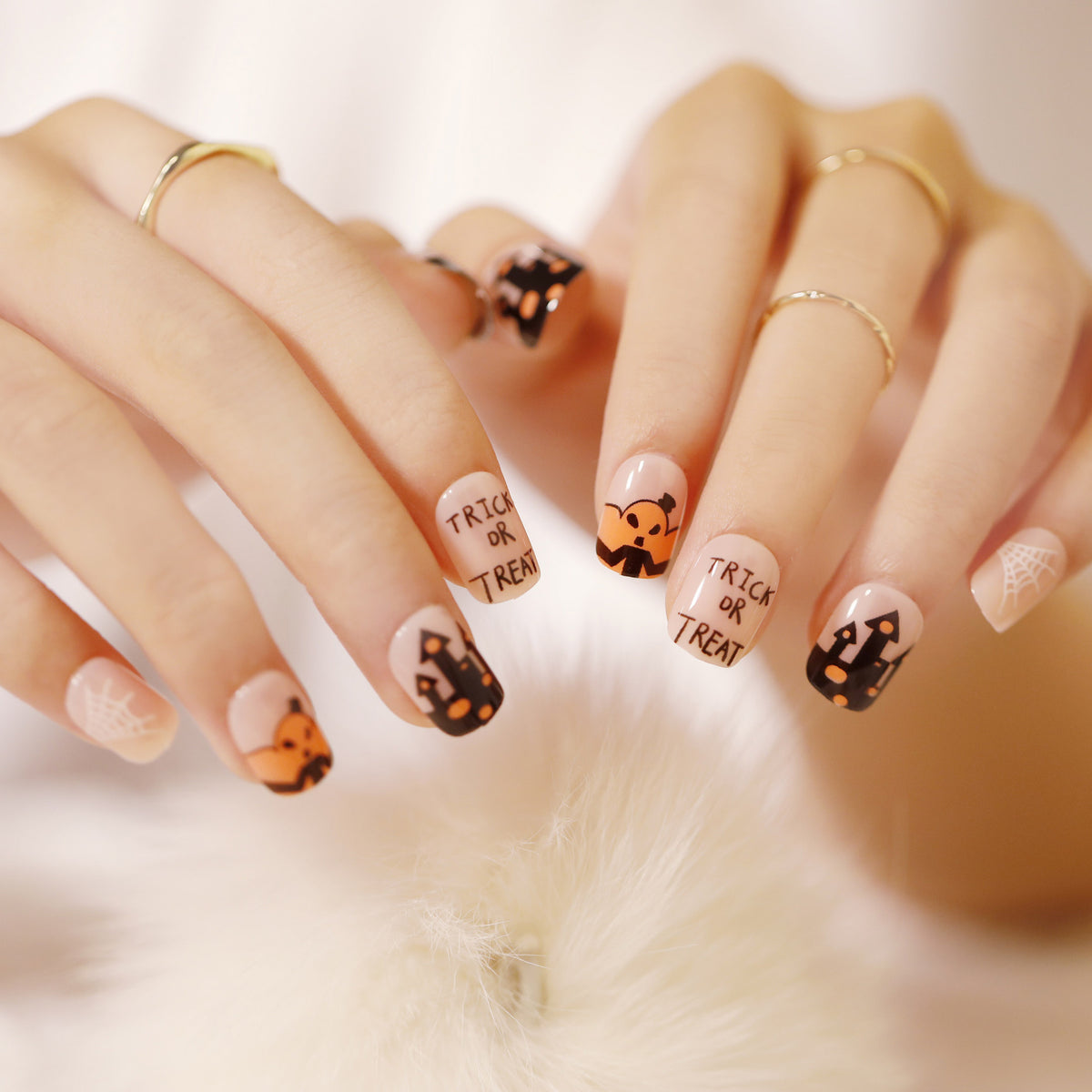 Kreative Halloween Nagelkunst Brehn