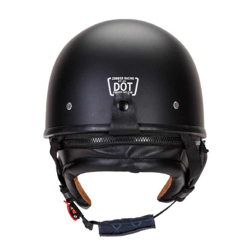 Klassische Halbhelm Motorrad Ausrüstung Brehn