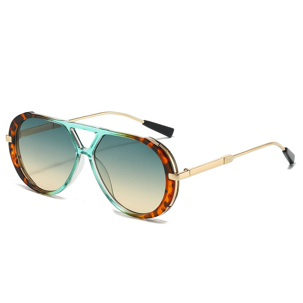 Luxuriöse Retro Übergroße Sonnenbrille Brehn