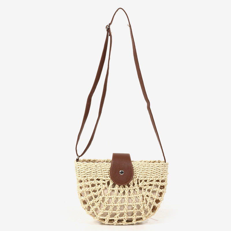 Damen Handtasche mit strapazierfähigem Kunstlederüberschlag Brehn