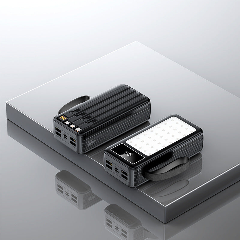 Tragbare Powerbank mit Integrierter Schnellladefunktion und Lcd-Anzeige Brehn