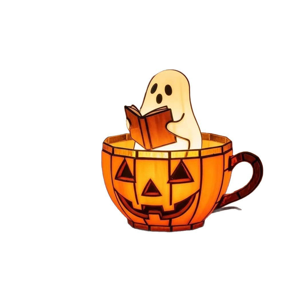 Dekorative Halloween Geist Leselampe Brehn