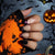 Halloween-Themen Künstlerische Press-On Nägel Brehn