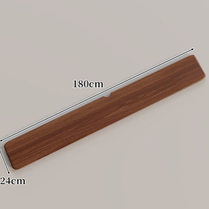Ergonomische Massivholz-Tastatur-Handballenablage mit Kabelschlitz