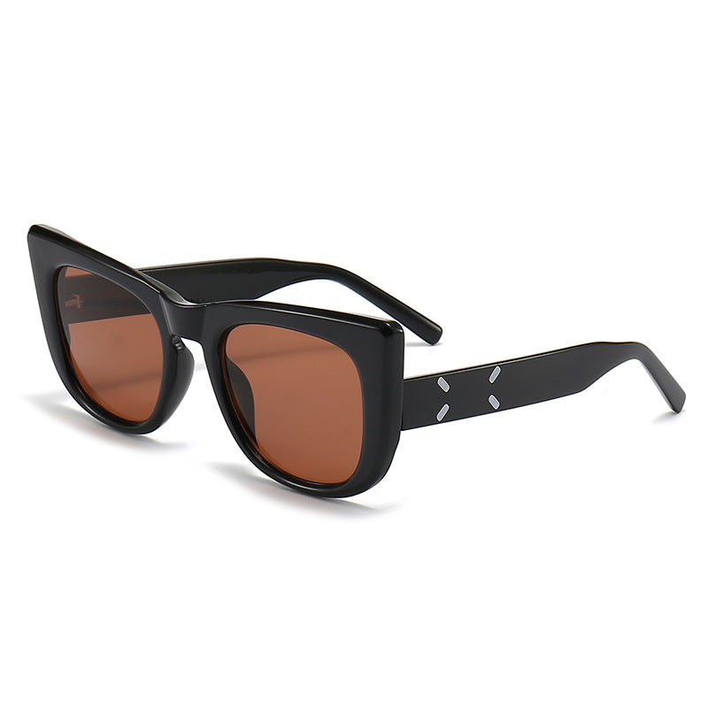 Damen moderne oversized Sonnenbrille im einzigartigen Design Brehn
