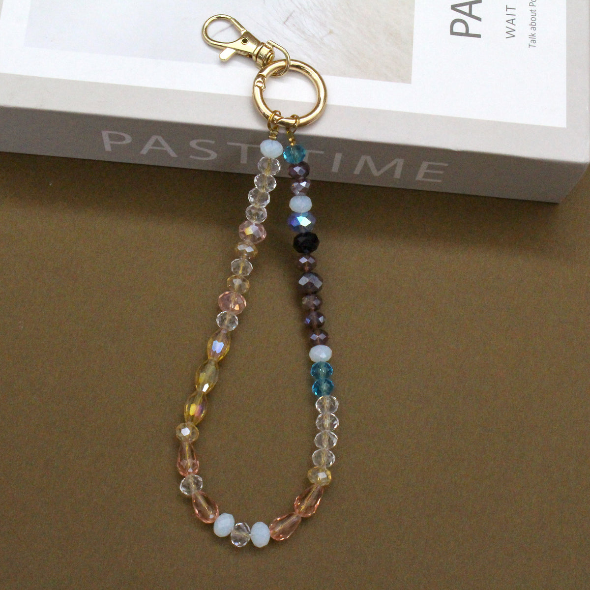Elegante Perlen Übergroße Brillen Kette Brehn