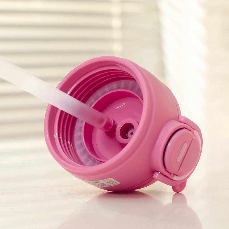 Damen Isolierte Trinkflasche mit praktischem Tragegurt und verspieltem Design Brehn