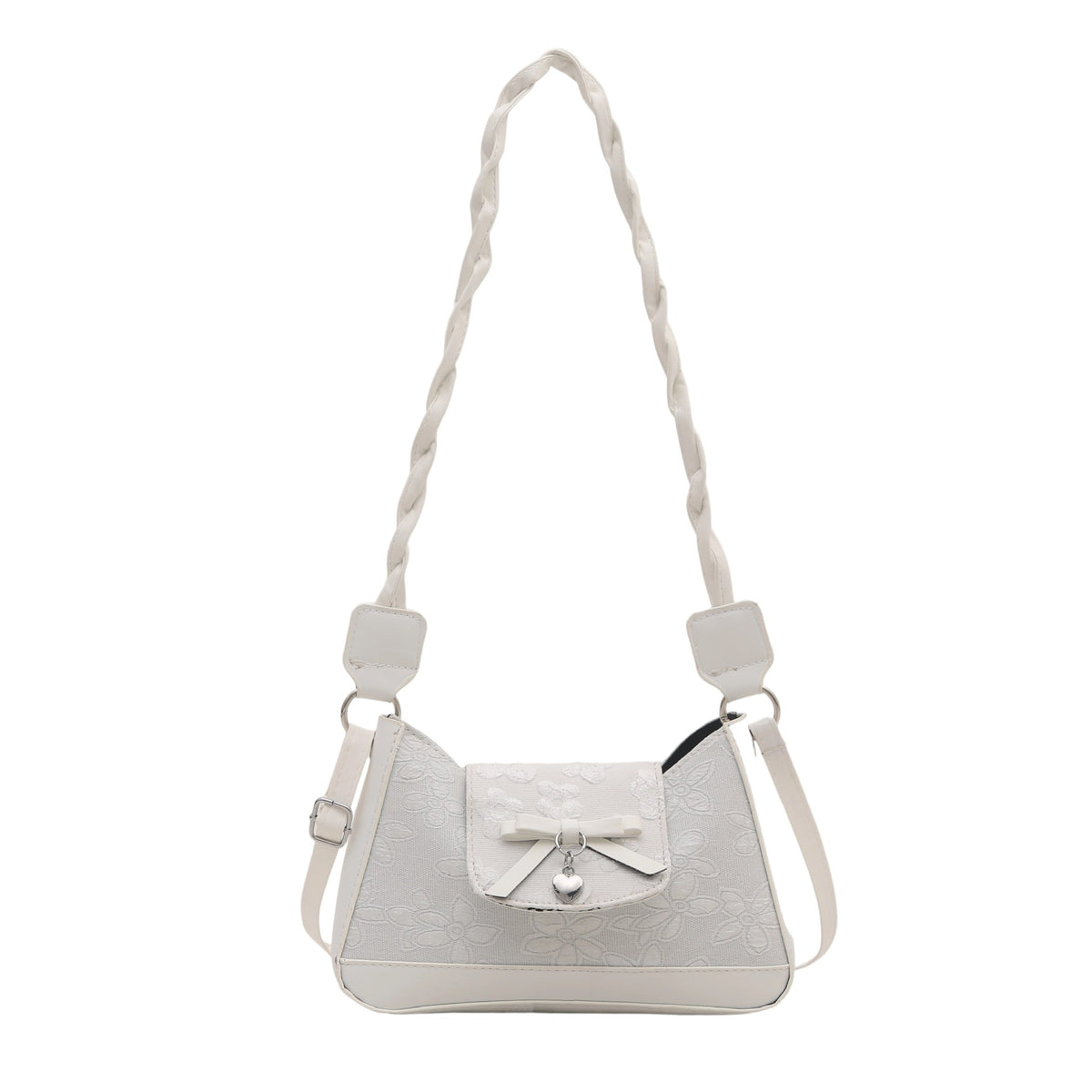 Elegante Schleifen-Detail Schultertasche Brehn