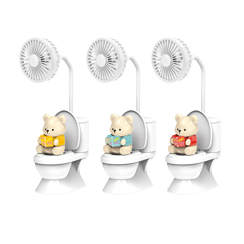 Unisex Niedlicher WC-Stuhl mit Fan Brehn