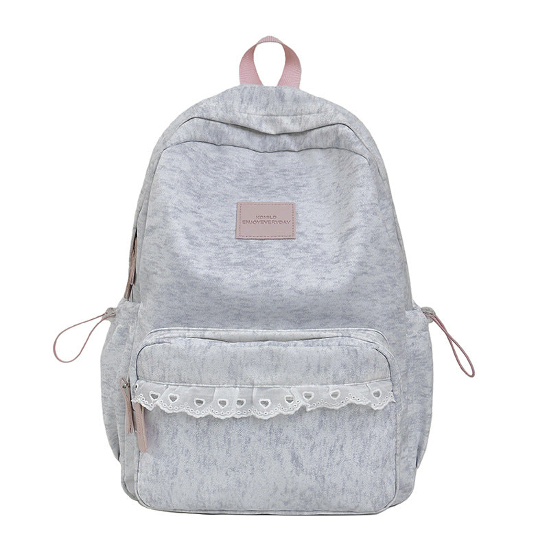 Chic Mehrfach-Taschen Schulrucksack Brehn