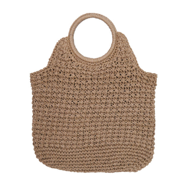 Handgewebte Einkaufs- und Strandtasche Brehn