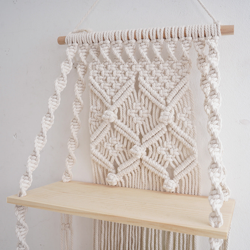 Macrame Wandregal Organizer Brehn