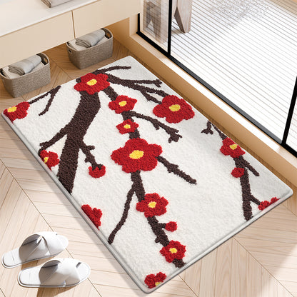 Floral Design Badezimmermatte Brehn