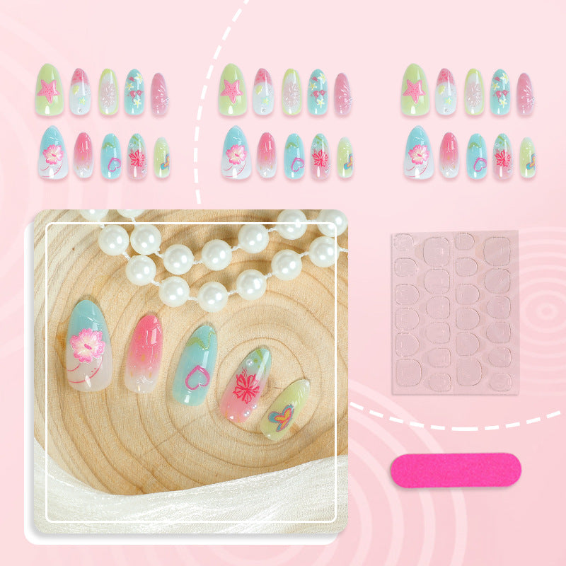 Kreatives Press-On Nagelkunst Set