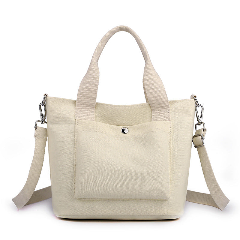 Kompakte Multi-Funktions-Canvas-Handtasche Brehn