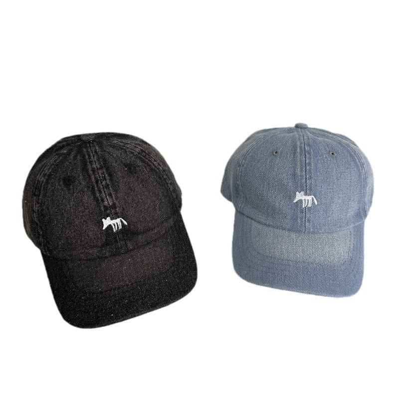 Herren Freizeit Grafik Denim Baseballmütze Brehn