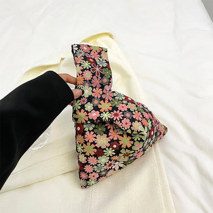 Stilvolle Blumenbedruckte Clutch