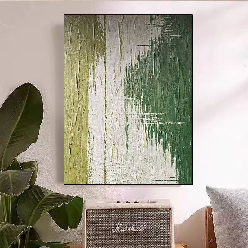 Zeitgenössisches abstraktes strukturiertes Wandkunstwerk