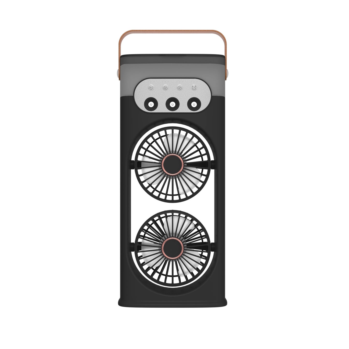 Tragbarer Doppelventilator Brehn