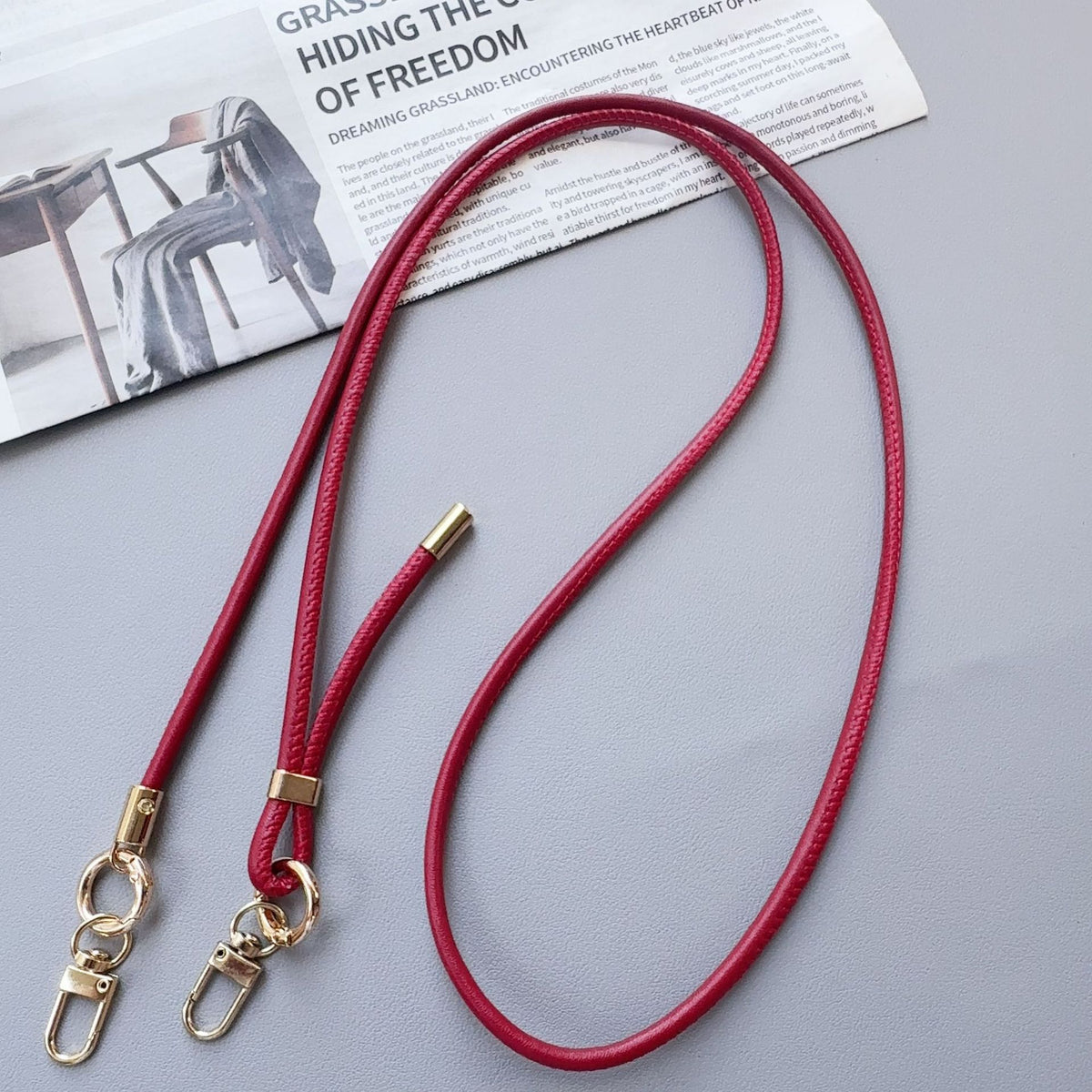 Premium Leder Telefonband Brehn