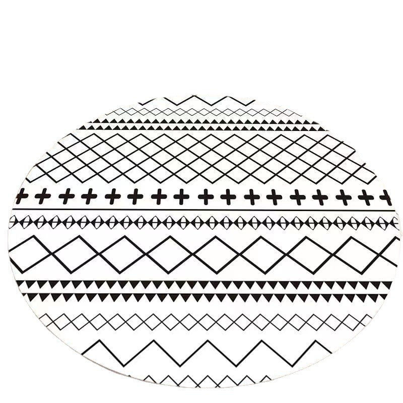 Bohemian Geometrisches Muster Teppich Brehn