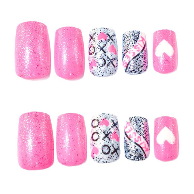 Verspieltes dekoratives Nagelkunst-Set Brehn