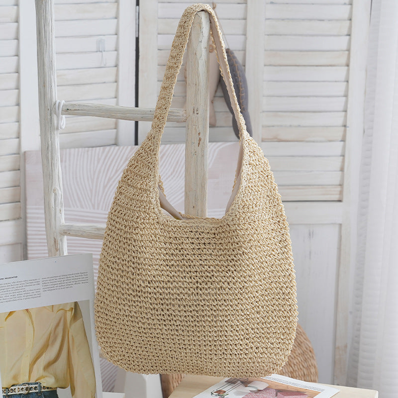 Handgefertigte Shopper-Tasche Aus Naturmaterialien Brehn