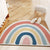 Regenbogenbogen Bereichsteppich