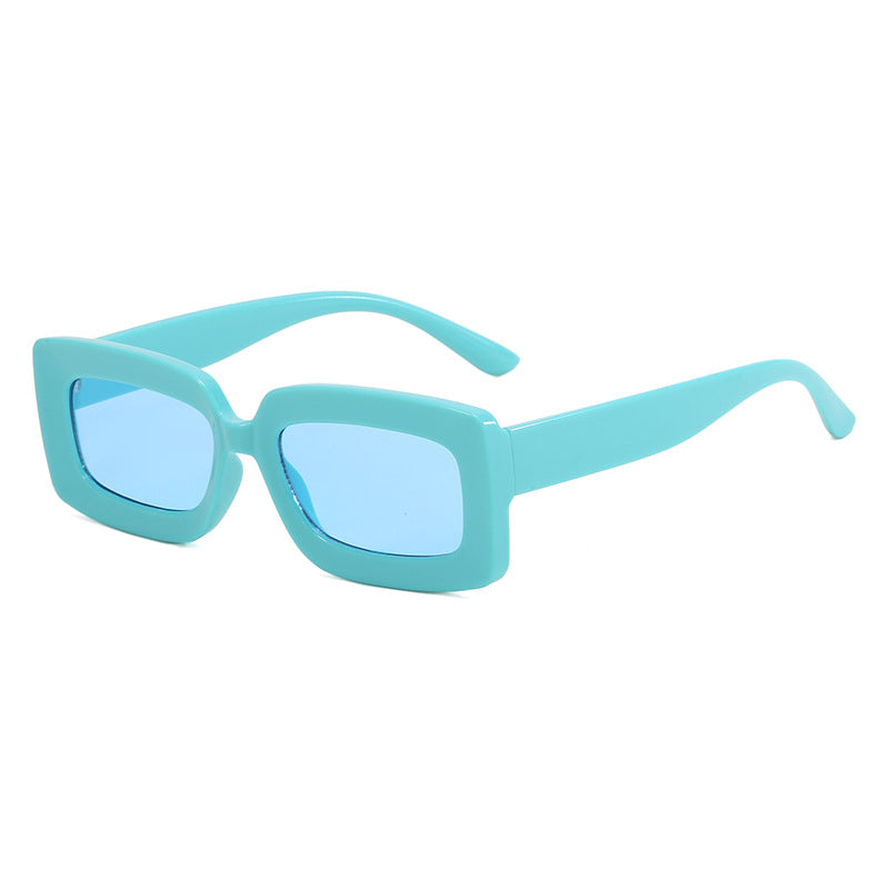 Damen futuristische Quadratische Sonnenbrille Brehn