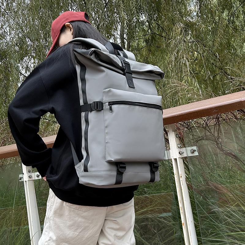 Stylischer Rolltop-Rucksack Brehn